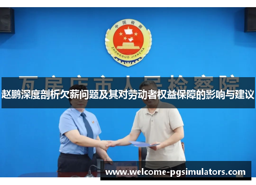 赵鹏深度剖析欠薪问题及其对劳动者权益保障的影响与建议 赵鹏深度剖析欠薪问题及其对劳动者权益保障的影响与建议